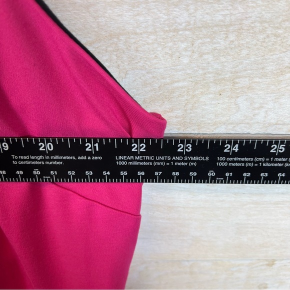 Lane Bryant Colorblock Sheath Dress Plus Size 20 Stretch Slit New - Picture 15 of 16